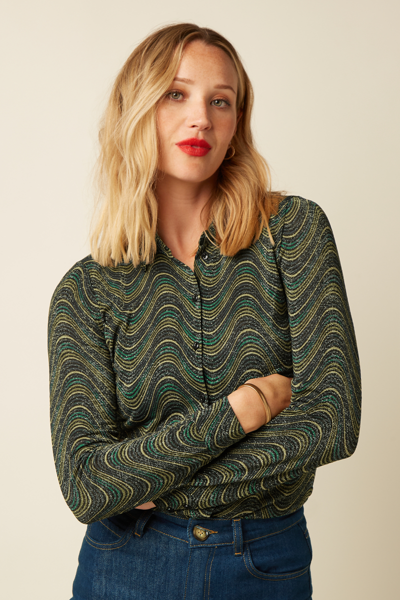 King Louie Blouse Jefferson (Multi Color)