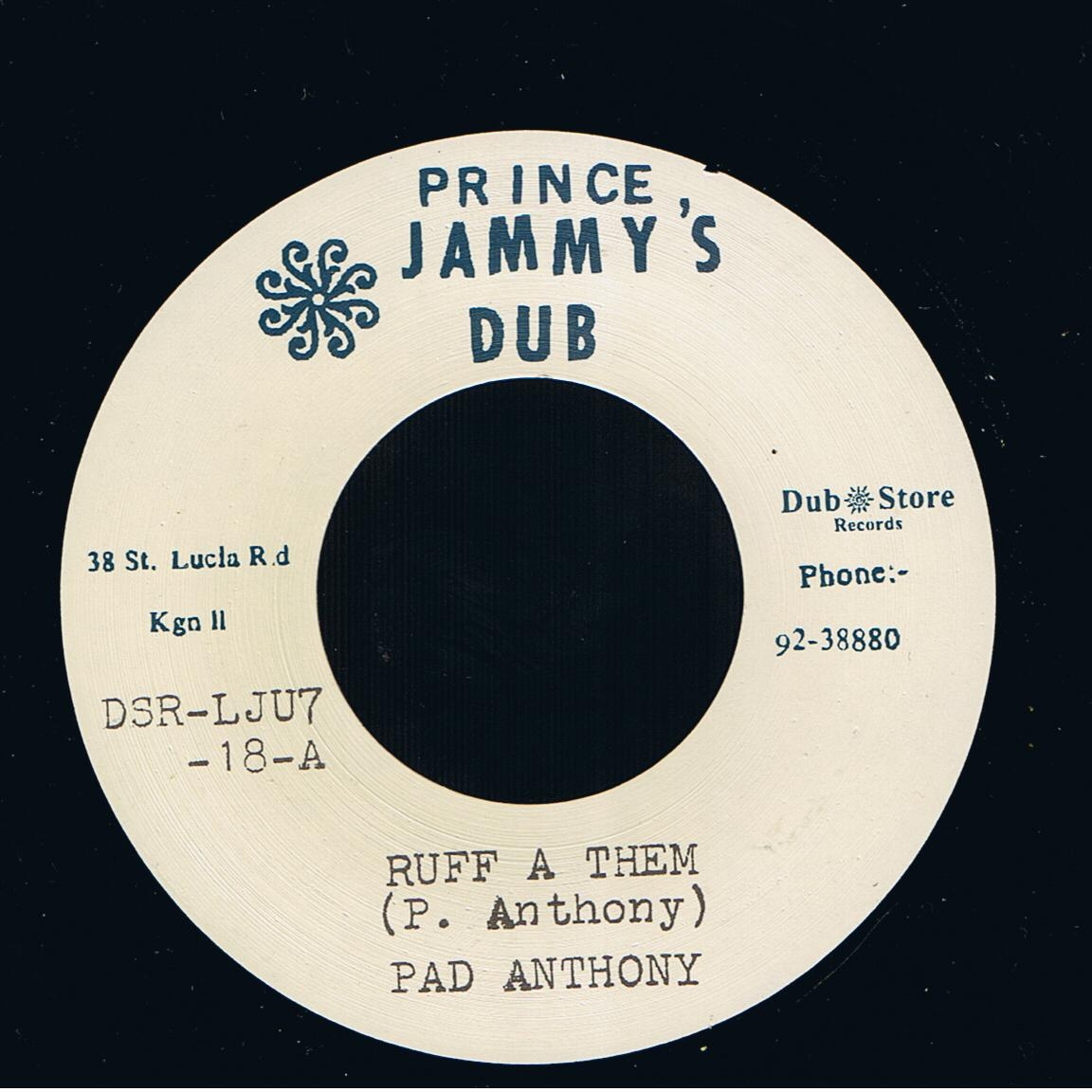 Pad Anthony - Ruff A Them / Version (7")