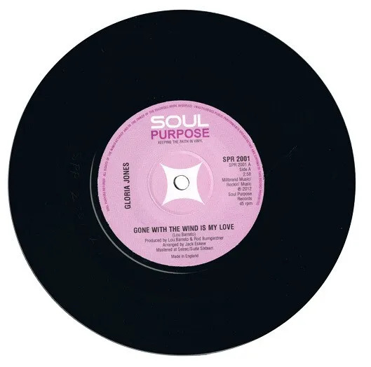 Gloria Jones / The Tiaras – Gone With The Wind Is My Love / Love's Made A Connection  (7")   