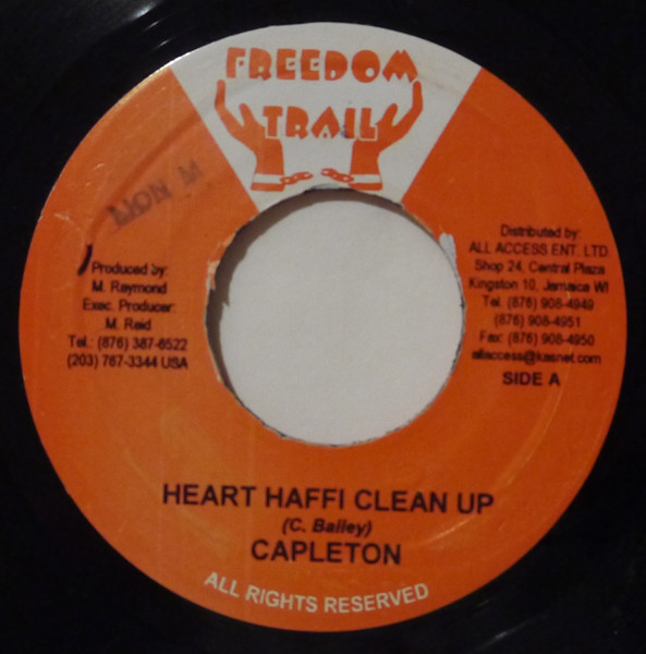 Capleton - Heart Haffi Clean Up  (7'')