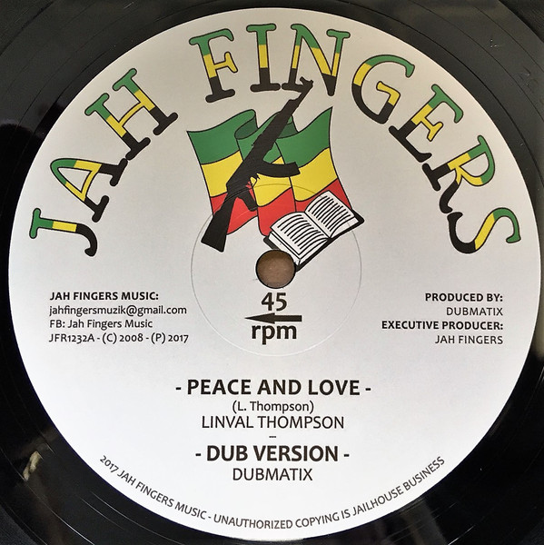 Linval Thompson - Peace And Love / It's A Clash (12")