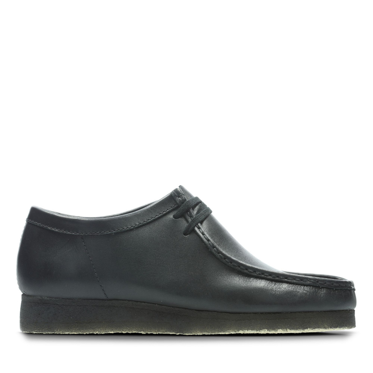 Clarks Wallabee Herren Black Leather