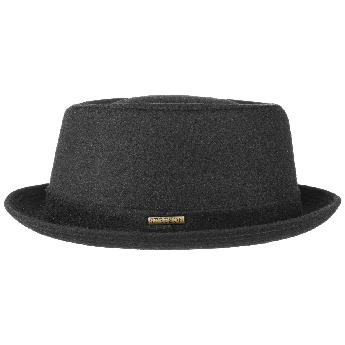 Stetson Wool Pork Pie Hat black-58