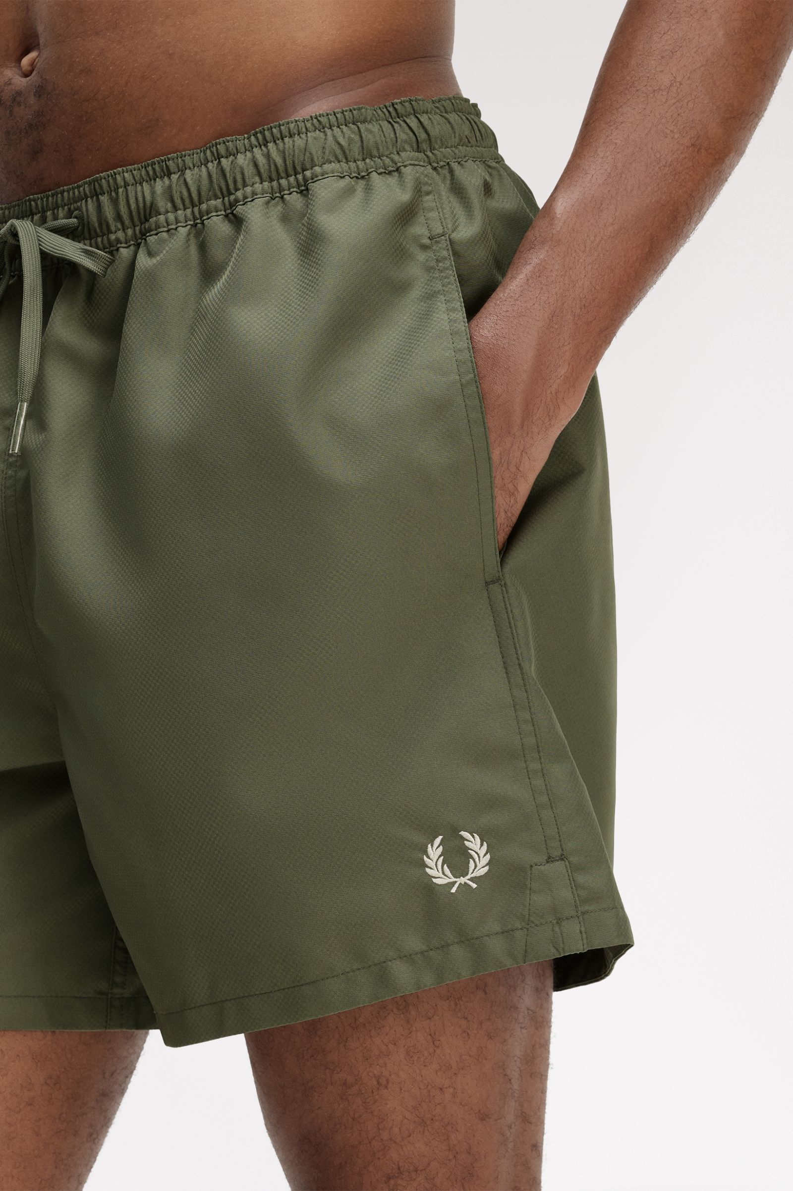 Fred Perry Swimshorts (Laurel Wreath Green)