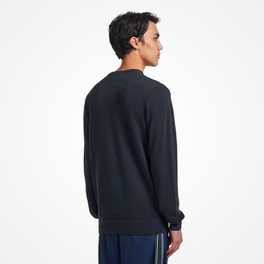 Fred Perry Pique Stitch Jumper (Navy) 