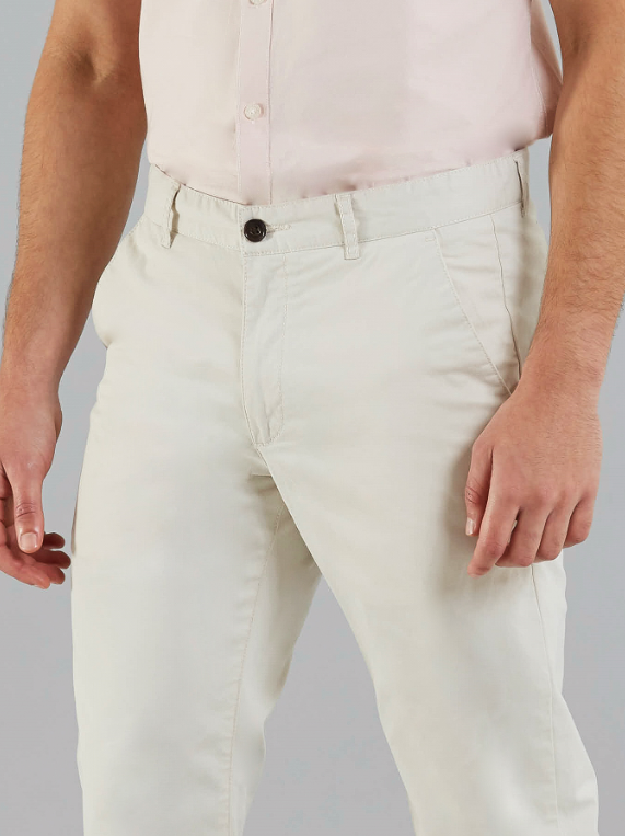 Farah Elm Chino Twill Pebble-W36 L34