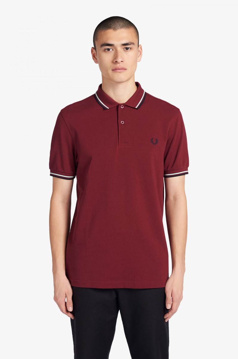 Fred Perry Poloshirt Tawny Port K88