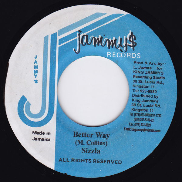 Sizzla - Better Way / Version (7")