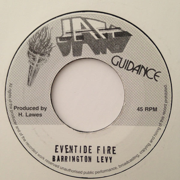 Barrington Levy / General Echo & B. Levy – Eventide Fire / Disaster (7") 