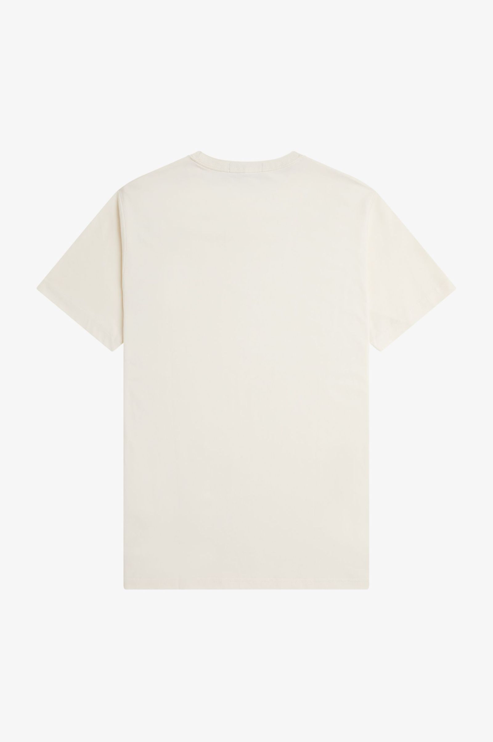 Fred Perry Crew Neck T-Shirt in Ecru