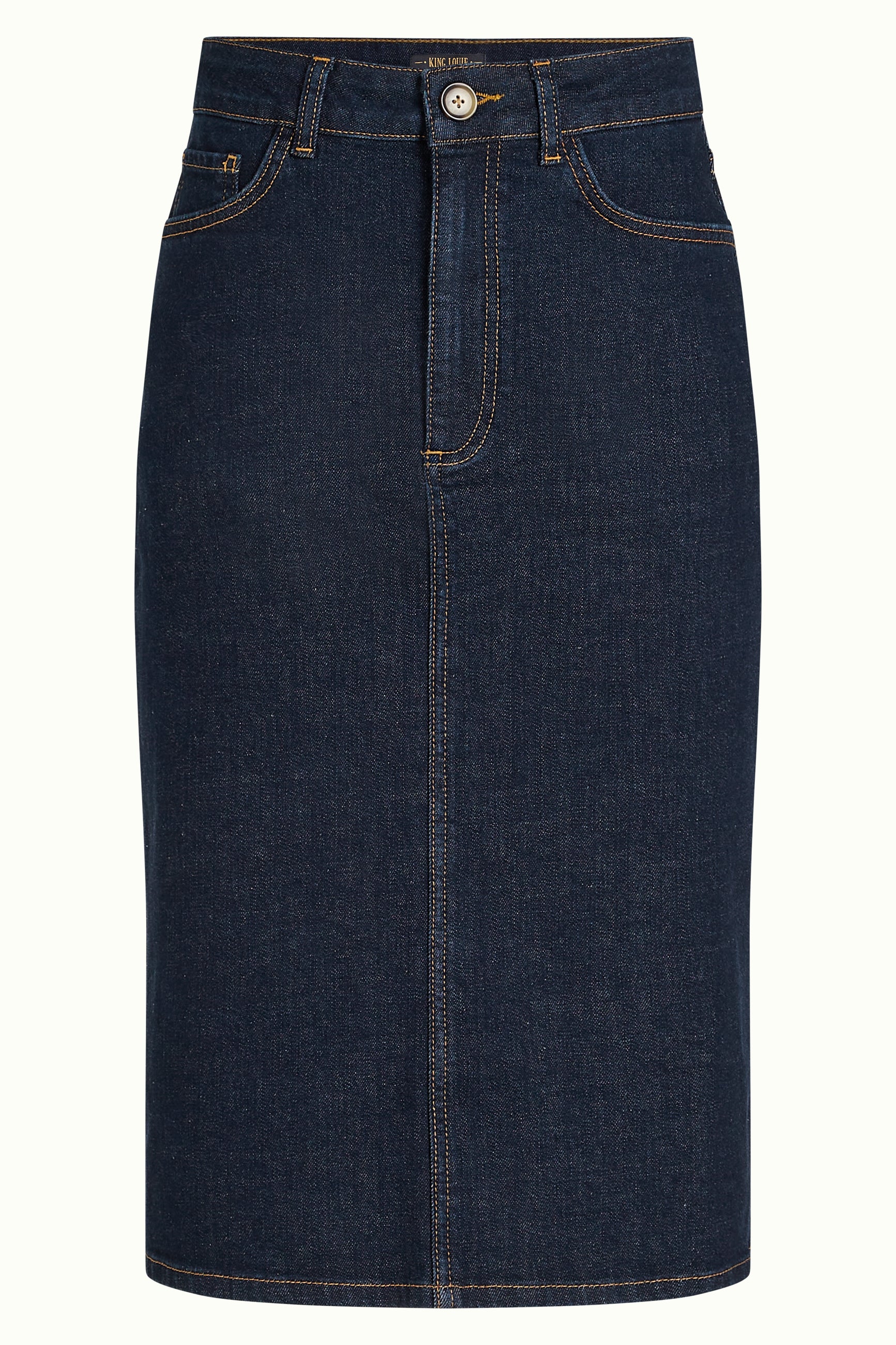 King Louie Prisca Skirt Muse Denim (Rock Blue)
