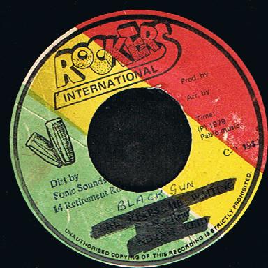 Augustus Pablo - Black Gun (Original 7")