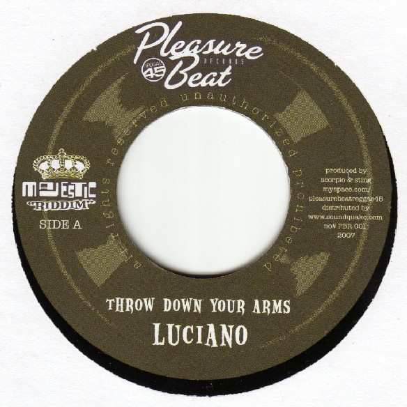 Luciano - Throw Down Your Arms / Version (7")