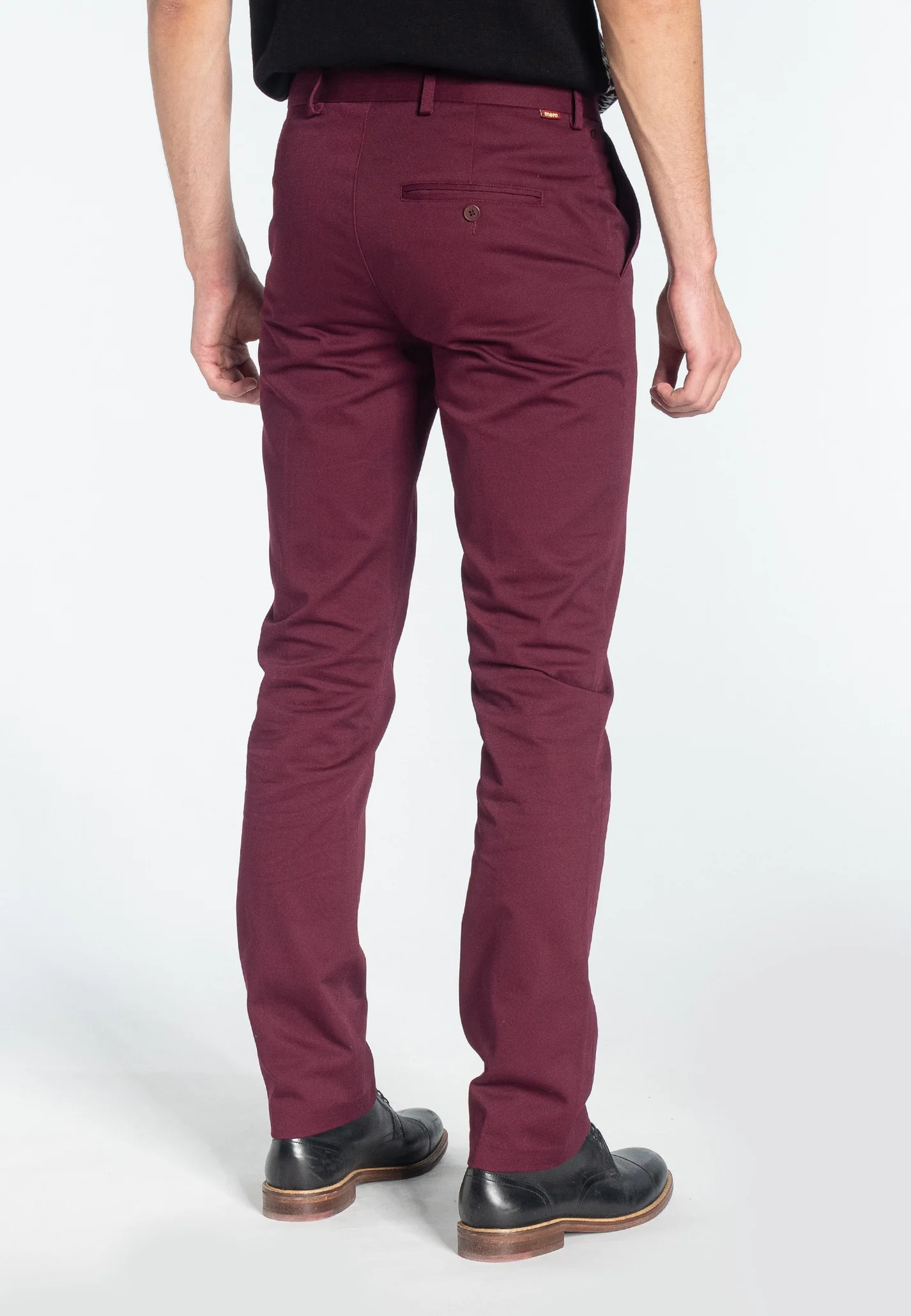 Merc Sta Press Trousers Winston (Wine) Merc Sta Press Trousers Winston (Wine)