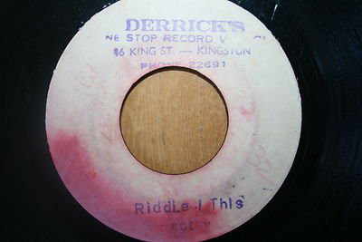 Scotty - Riddle I This / Musical Chariott (7")