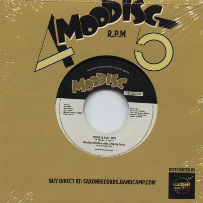  Gregory Isaacs - Mudies Alle Sterne - Vorbei Ist Die Liebe / Yellowman - Mudies Alle Sterne - Kein Bett Eine Rose  (7")     