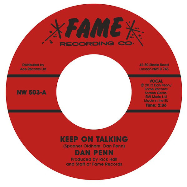 Dan Penn - Keep On Talking / Uptight Good Woman (7")