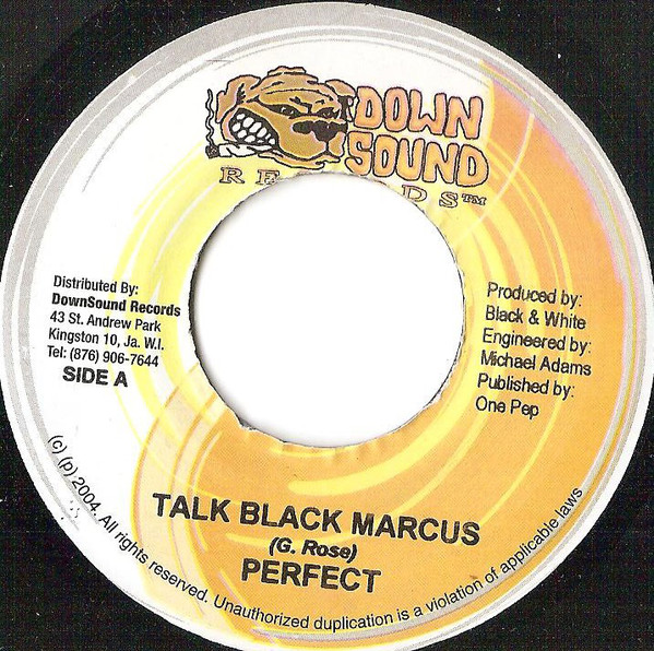 Perfect - Talk Black Marcus (7")