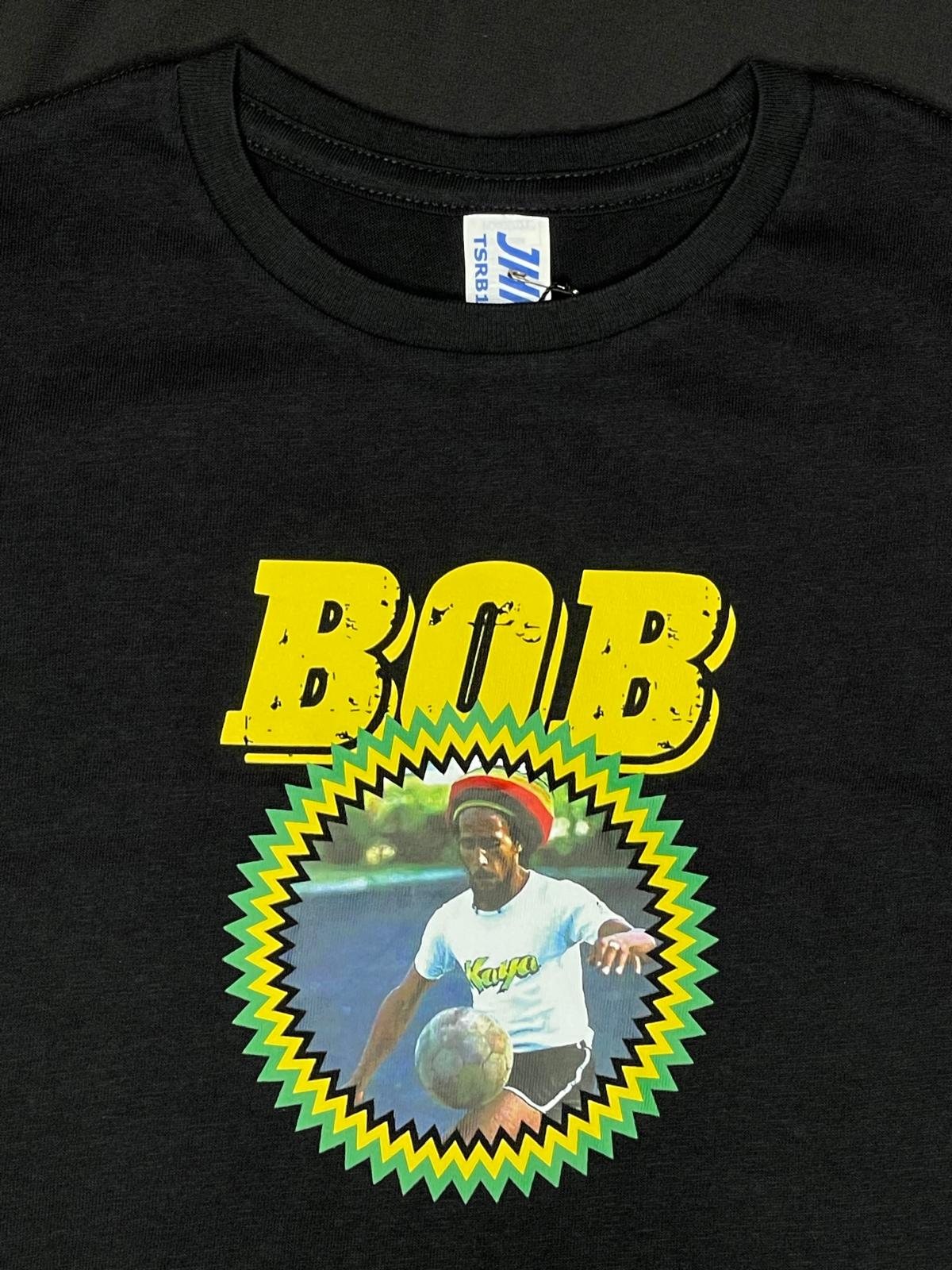 Selekta Bob Marley Football Shirt Kids (Black)