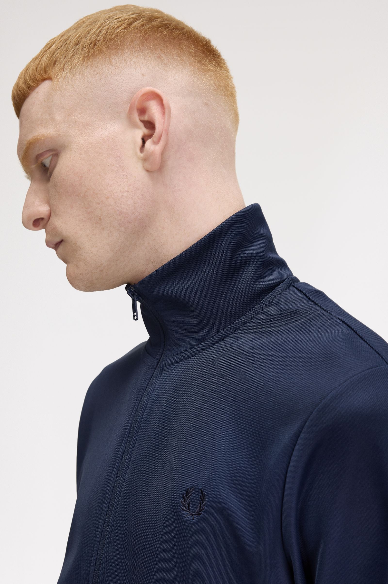 Fred Perry Track Jacket in Tennis Blue 
