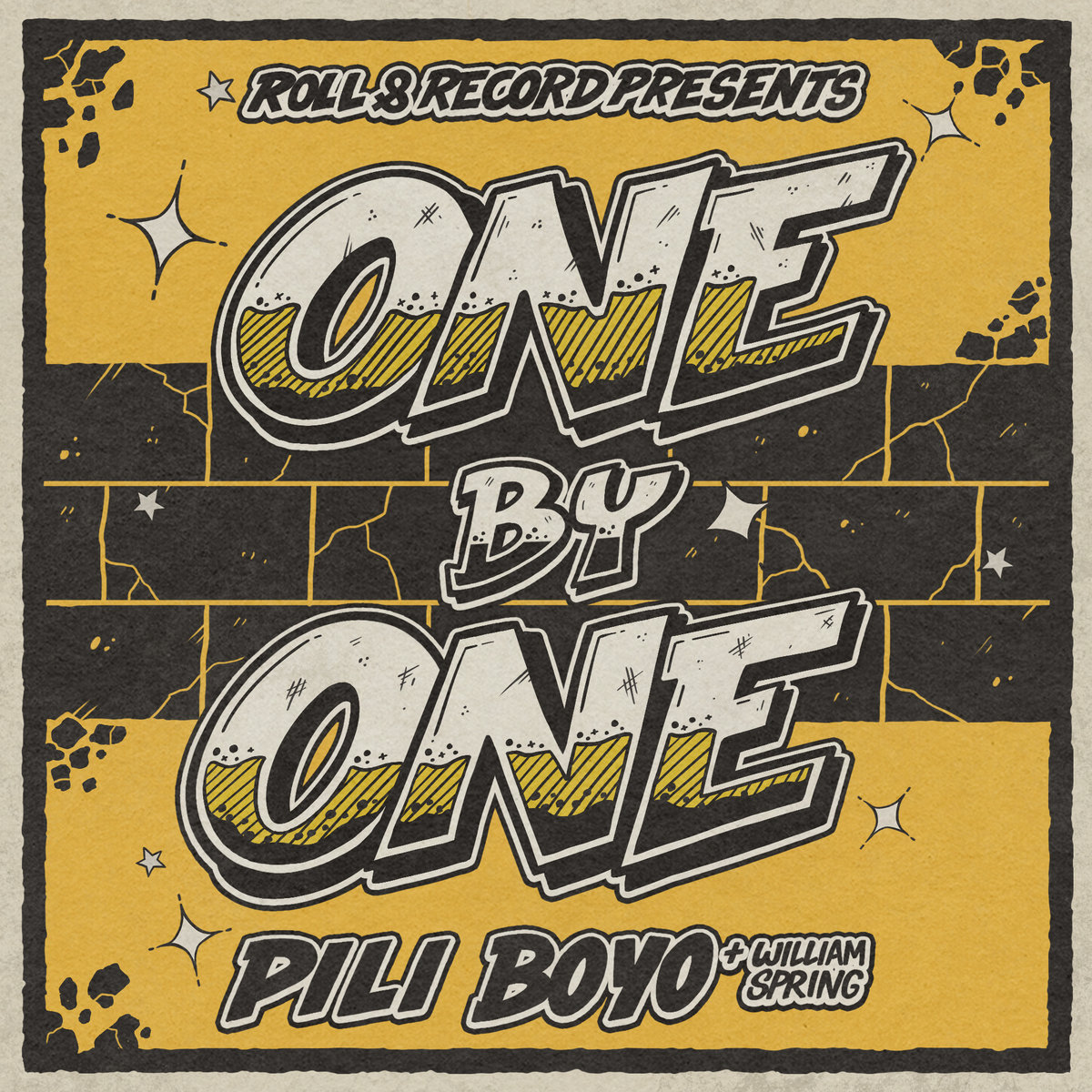 ONE BY ONE - Roll & Record Ft Pili Boyo    (7") 
