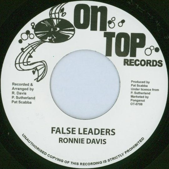 Ronnie Davis – False Leaders (7'')               