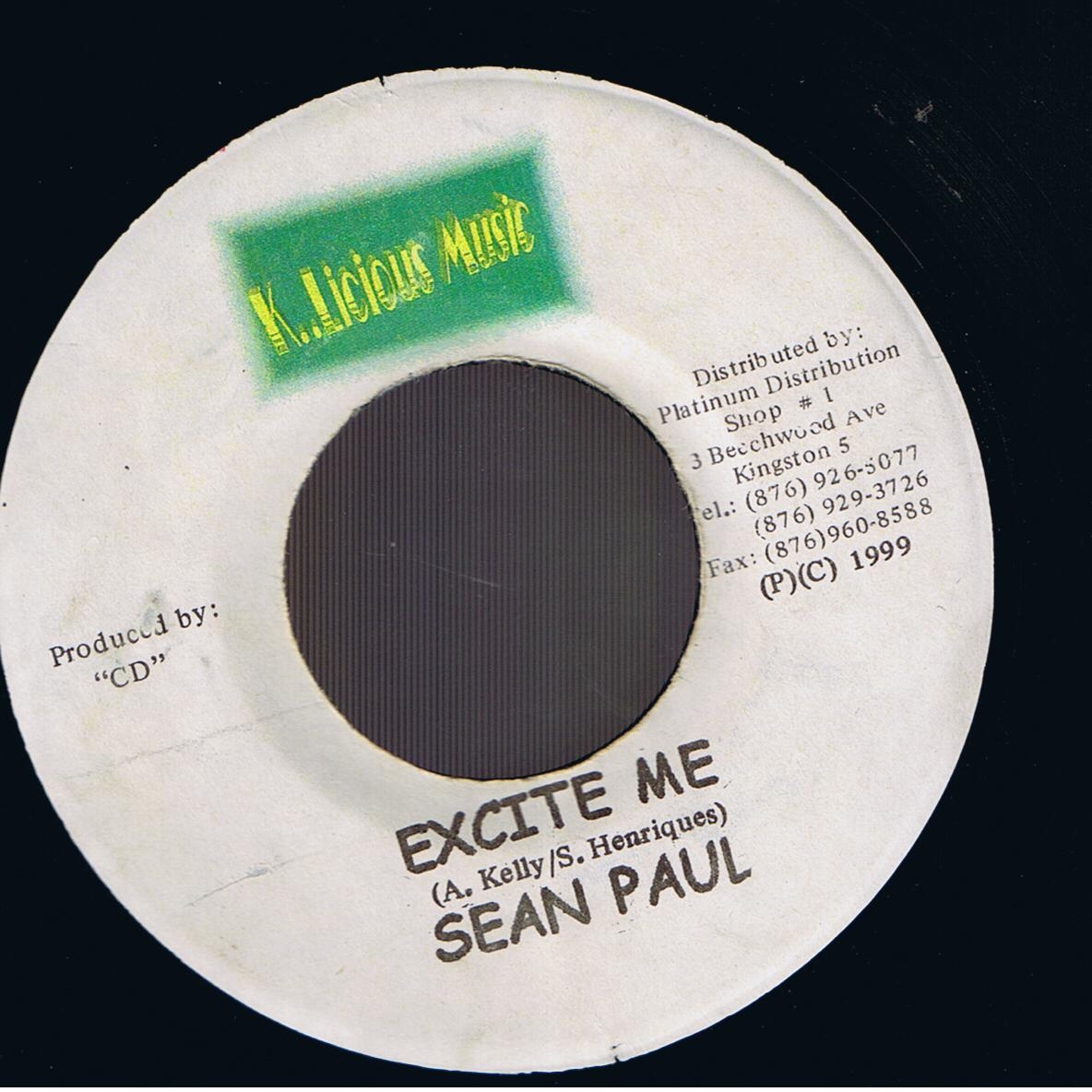 Sean Paul - Exite Me (7")