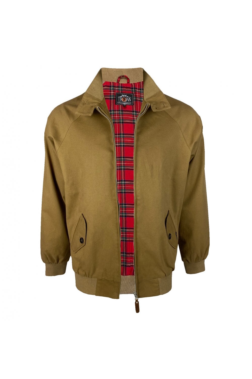 Trojan Harrington Jacket TC/1002 in Camel