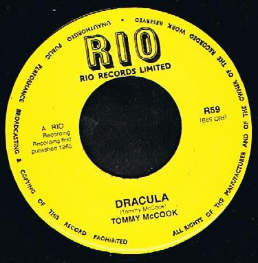 Tommy McCook - Dracula (7")