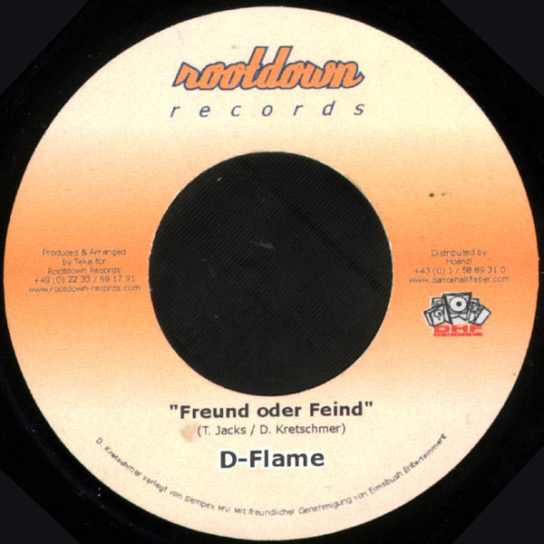 D-Flame – Freund Oder Feind / Racer (Version) (7")             