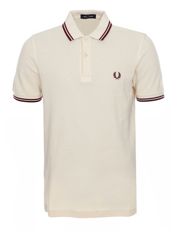 Fred Perry Poloshirt Vanille/Maho L42-XL