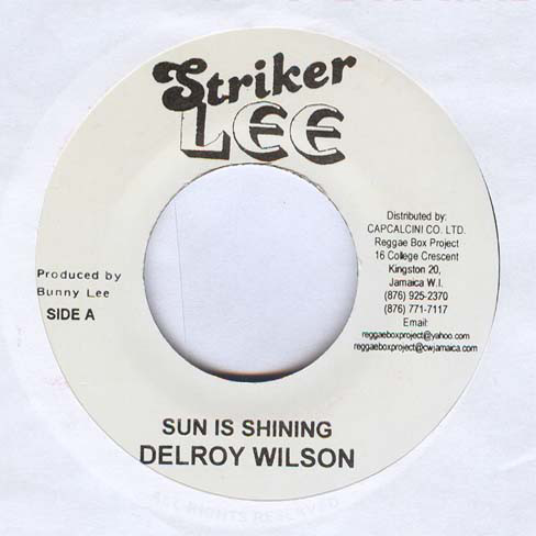 Delroy Wilson - Sun Is Shining / Version (7")