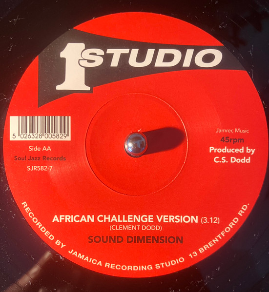 Zoot Simms – African Challenge (7")