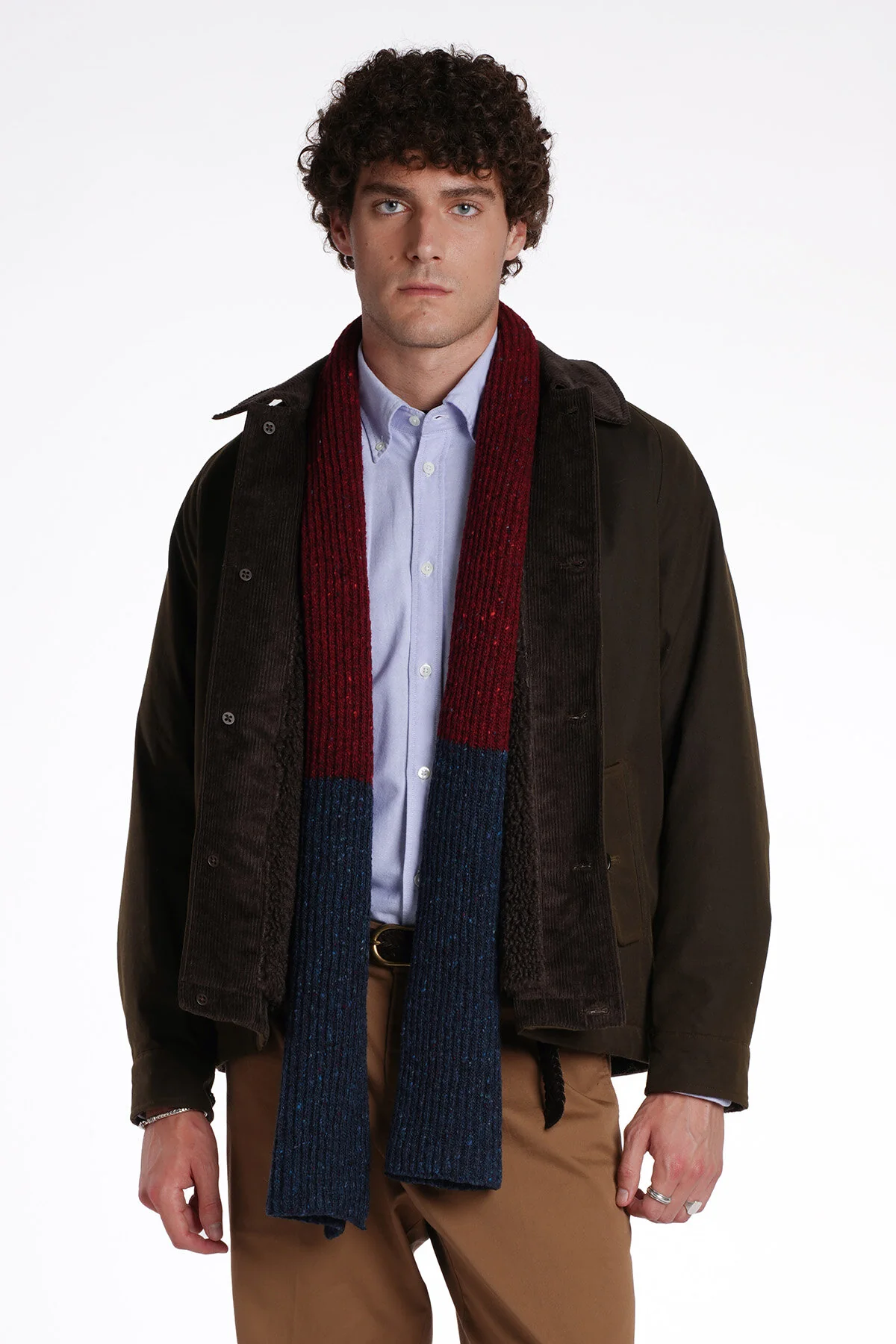 Baracuta Waxed Deck Jacket (Deep Moss)