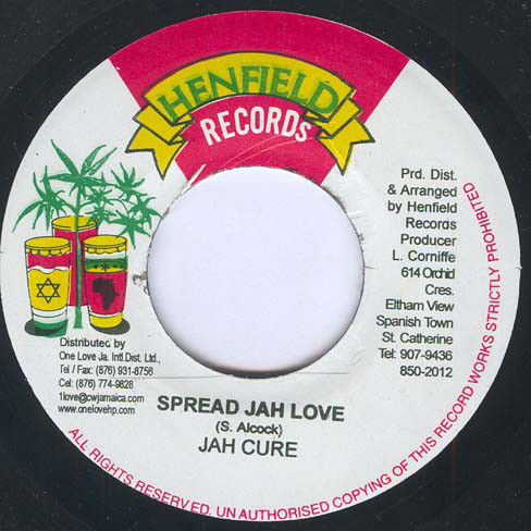 Jah Cure - Spread Jah Love / Version (7")