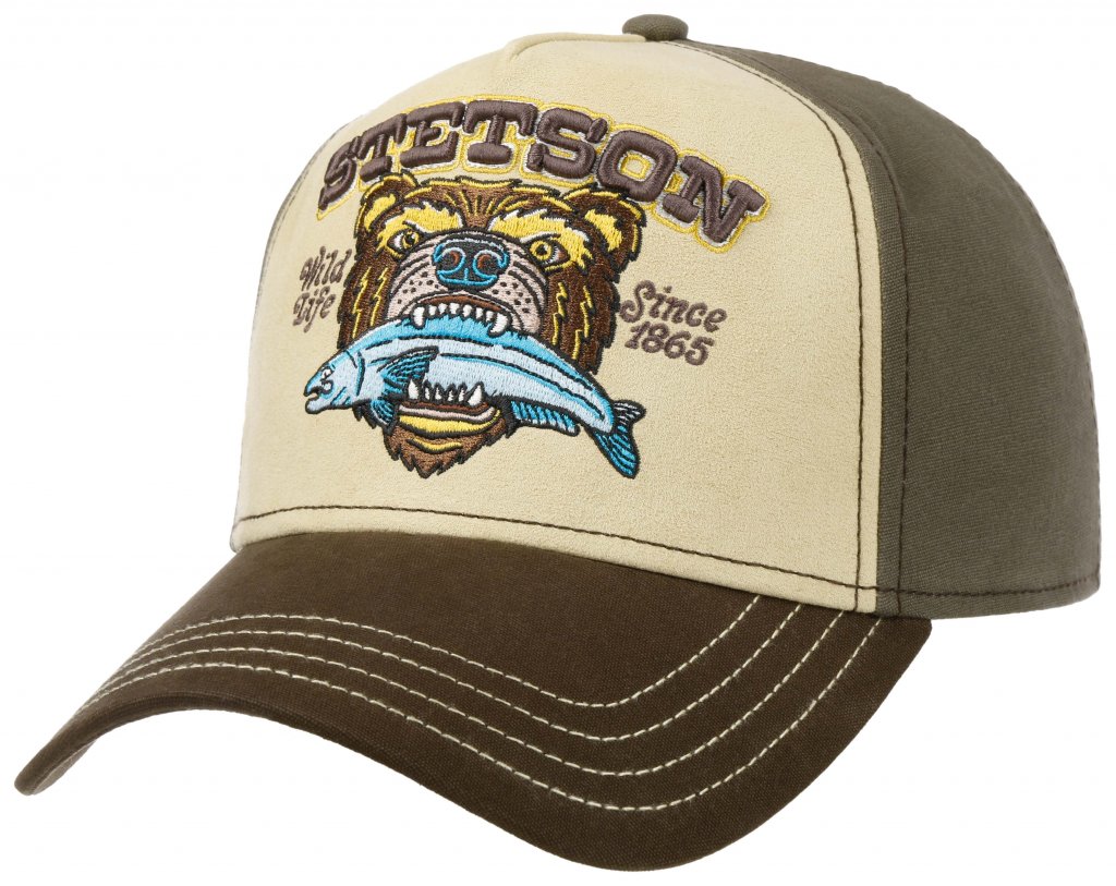 Stetson Cap Wild Life in Beige/ Brown