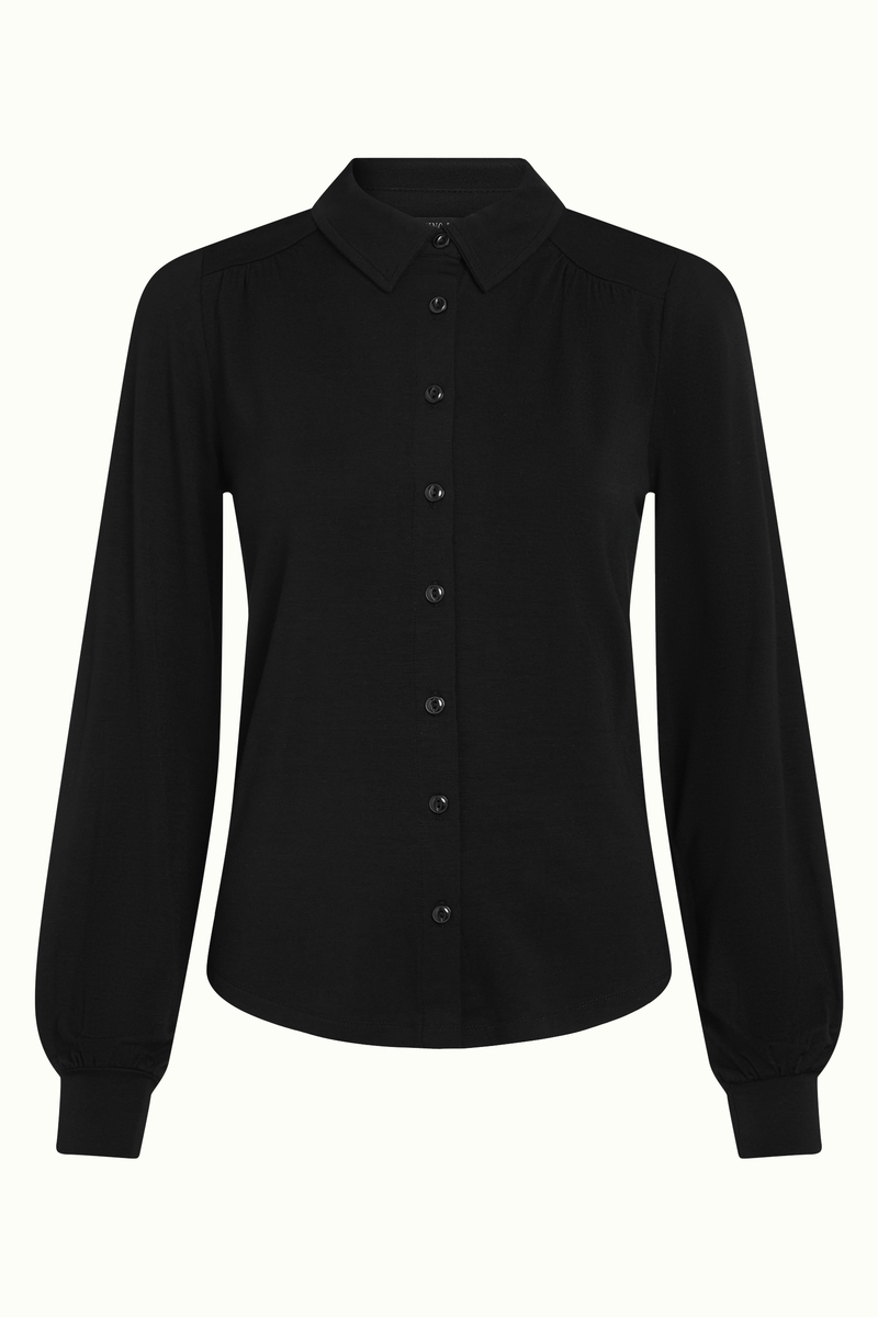 King Louie Carina Blouse Tulum (Black)