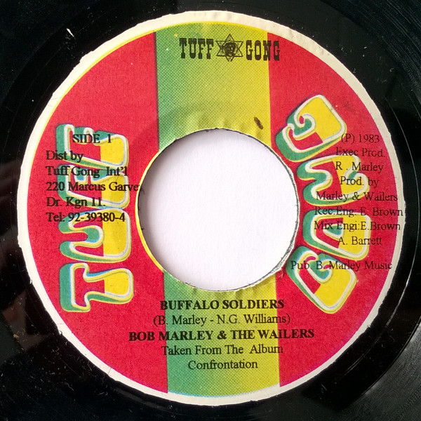Bob Marley & The Wailers - Buffalo Soldier / Version (7")