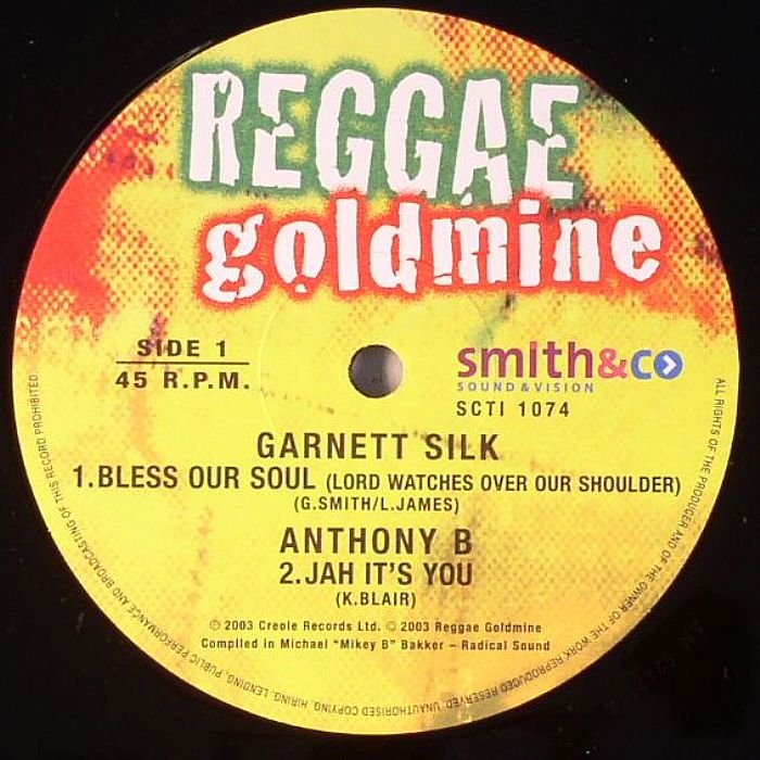 Garnett Silk - Bless Our Soul (Lord Watches Over Our Shoulder) (12")