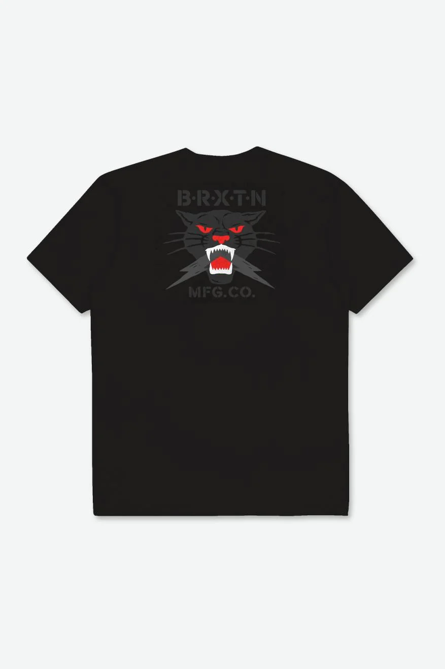 Brixton Shirt Sparks in Black