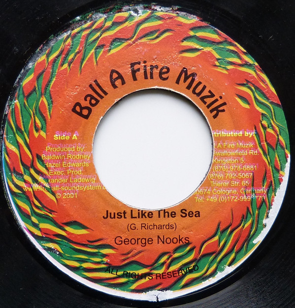 George Nooks - Just Like The Sea / Version (7")