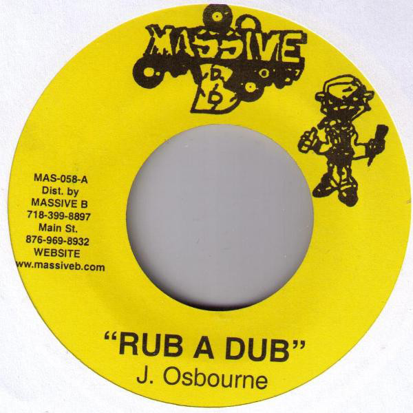 Johnny Osbourne - Rub A Dub / Version (7")