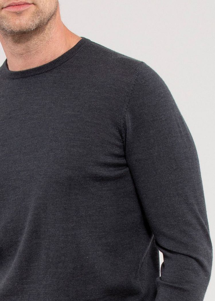 Alan Paine Pullover Kerswell Charcoal-XXXL