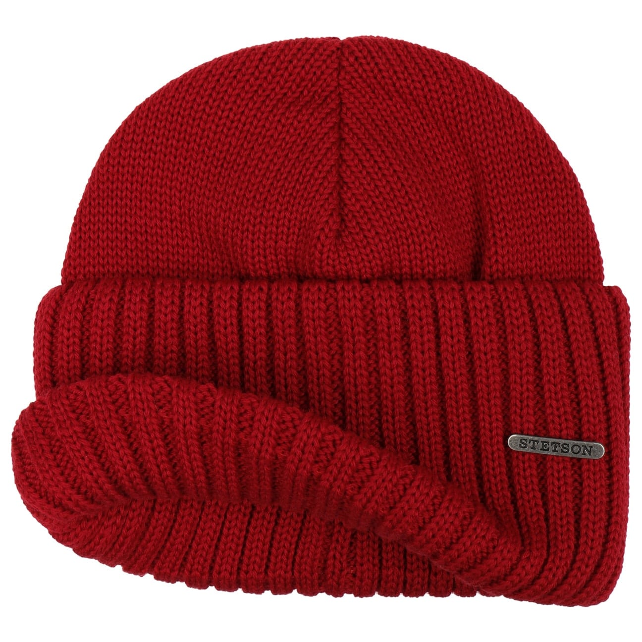 Stetson Northport Beanie (Rot) Stetson Northport Beanie (Rot)