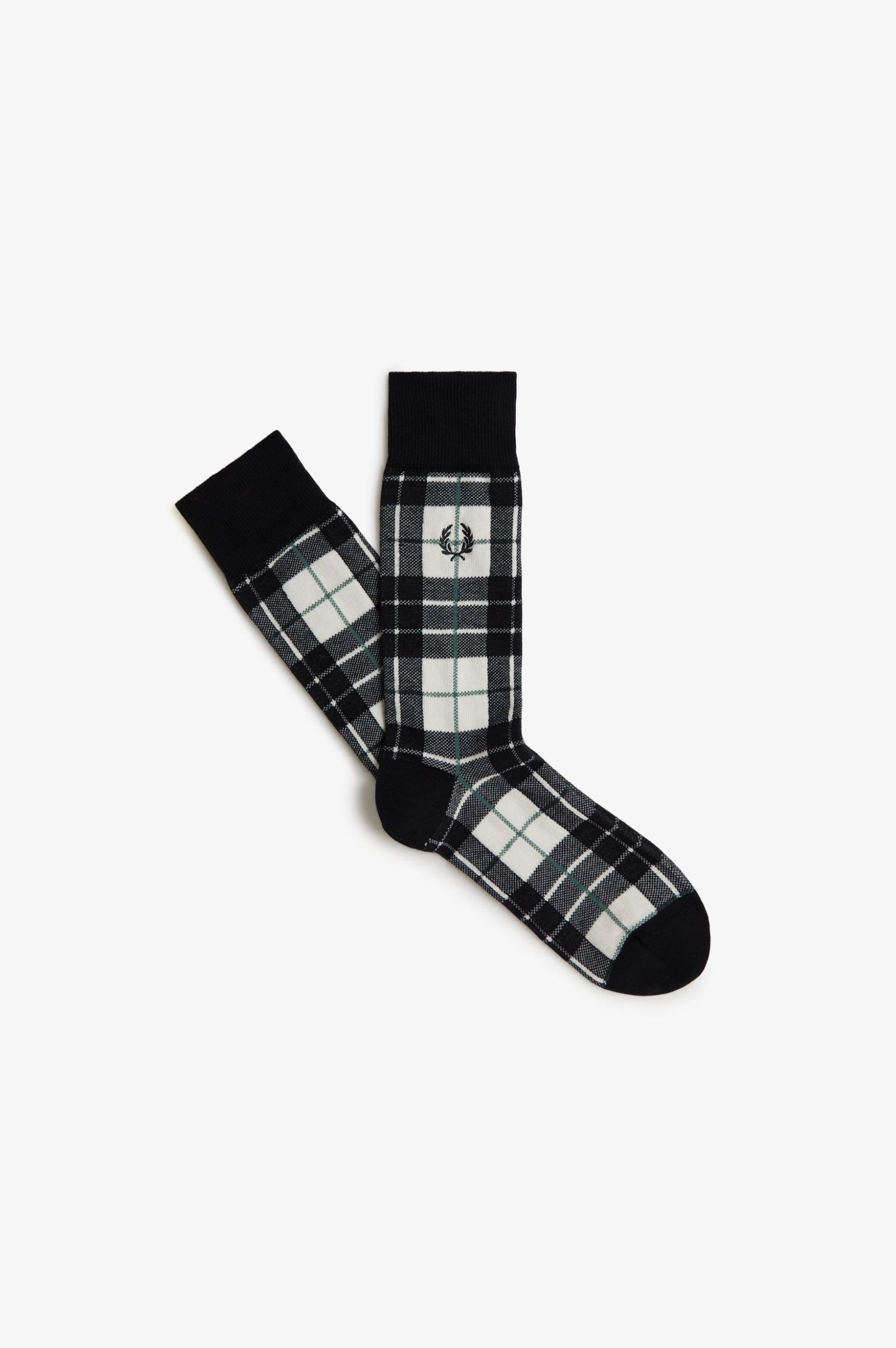 Fred Perry Tartan Sock (Ecru)
