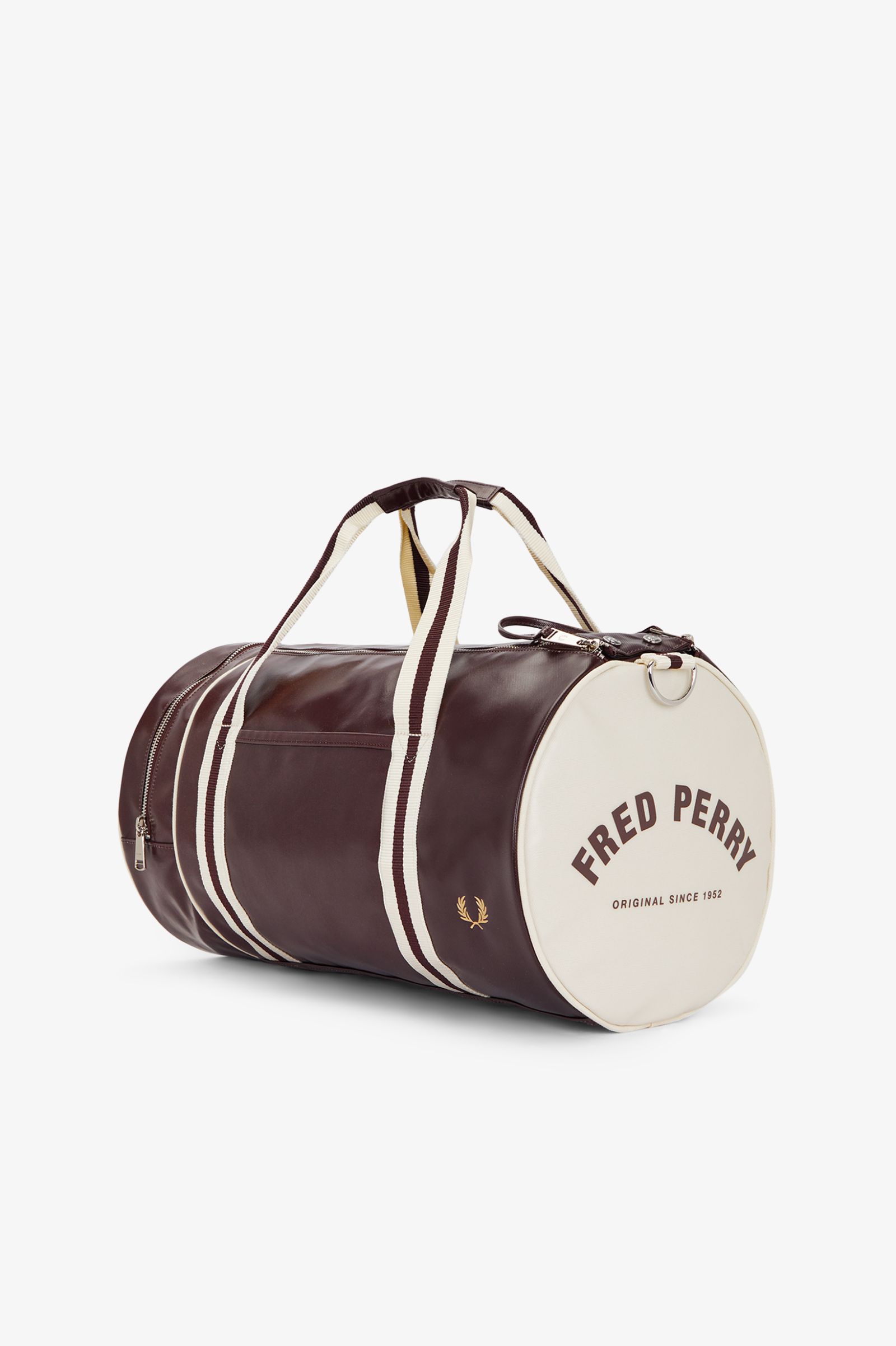 Fred Perry Classic Barrel Bag in Carrington Brick
