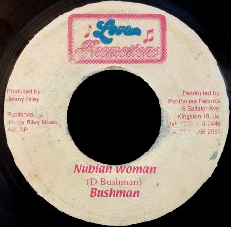 Bushman - Nubian Woman / Version (7")