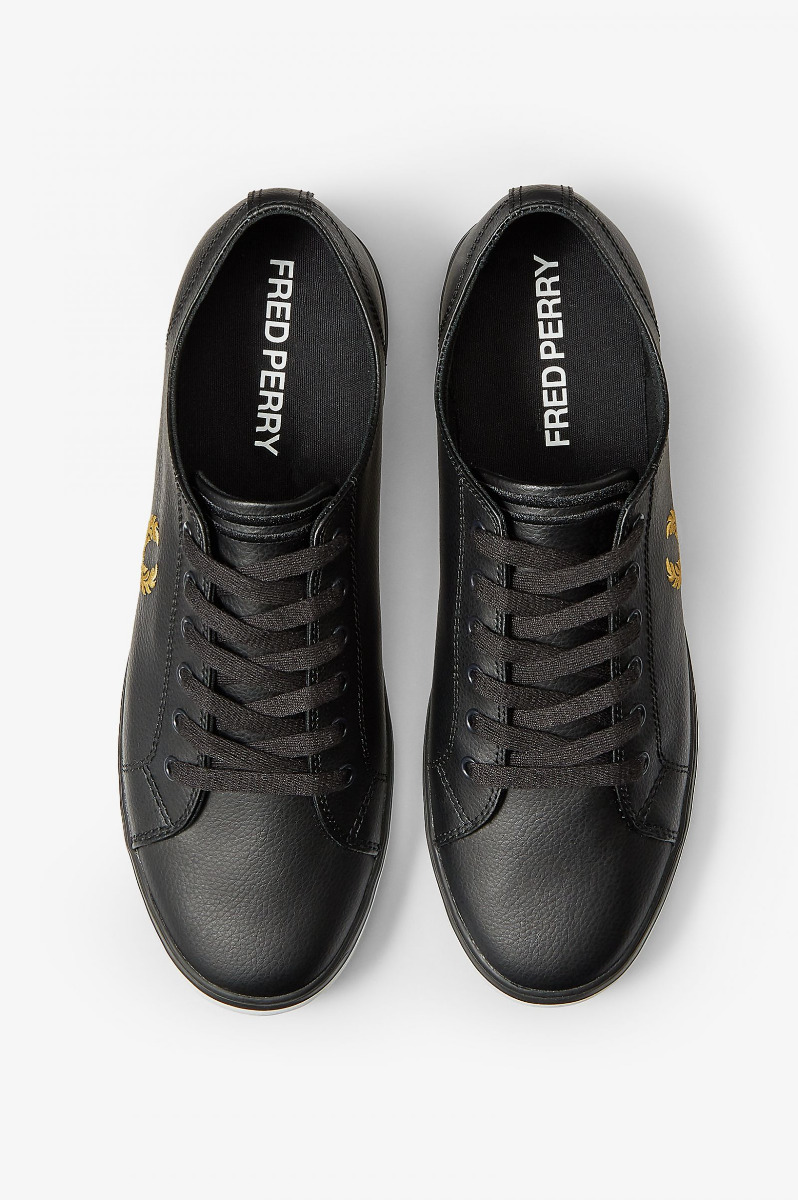 Fred Perry Kingston Leather Black-44