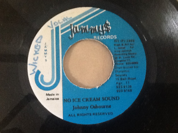 Johnny Osbourne – No Ice Cream Sound / Version (7")    