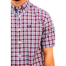 Fred Perry Hemd Kurzarm Small Check Port M8580-XL